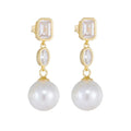 Millie Drop Earrings Gold