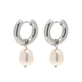 Penny Silver Hoops