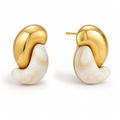 Keely Studs - Cream
