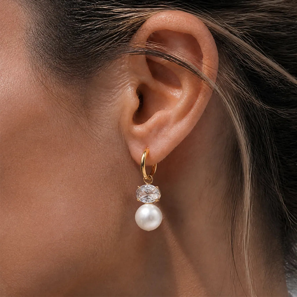 Kendall Pearl Drop Earrings