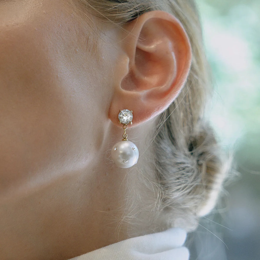Tessa Pearl Drop Earrings