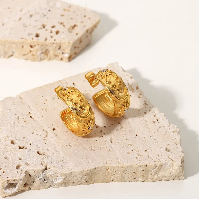 Stella Gold Hoops