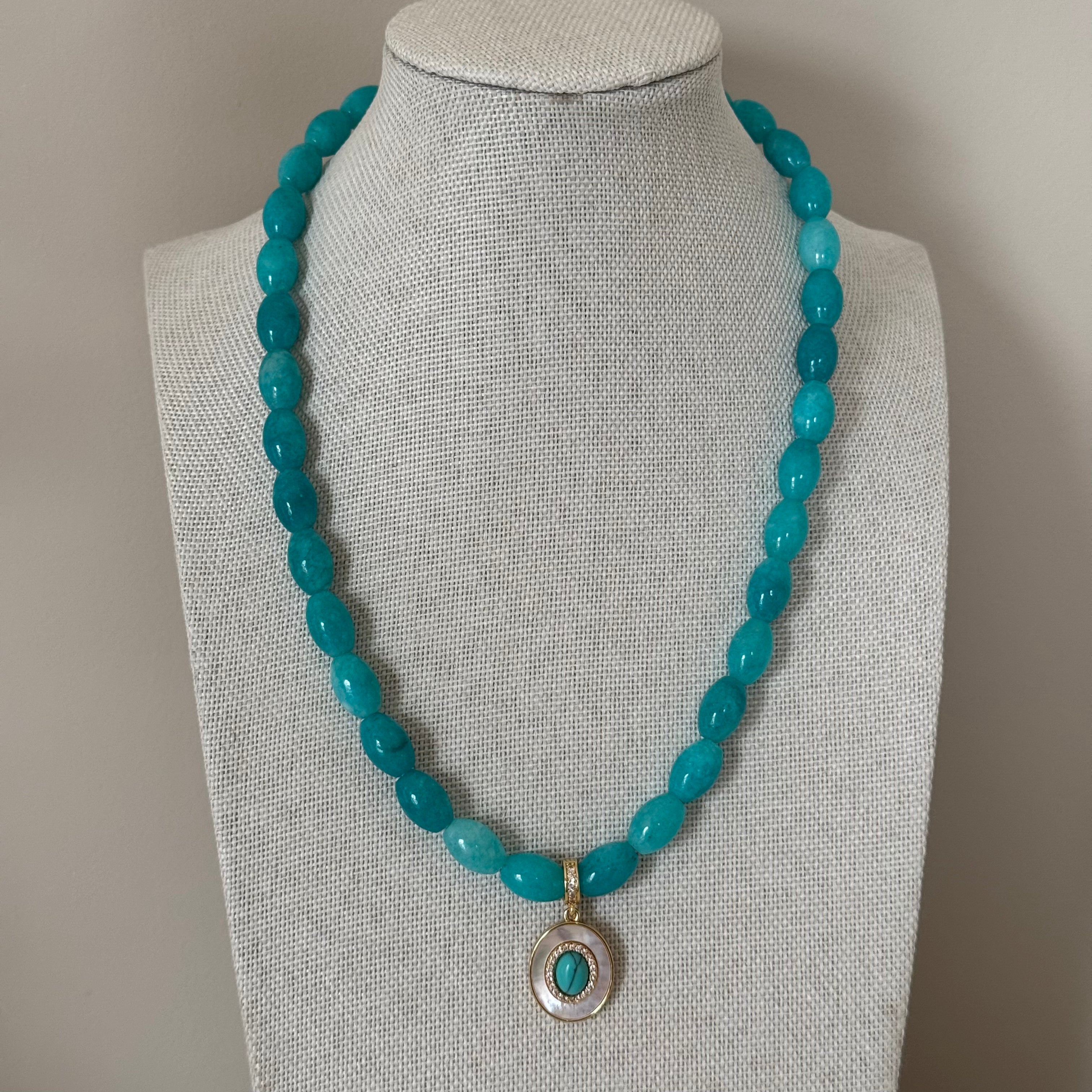 Azul Beaded Necklace