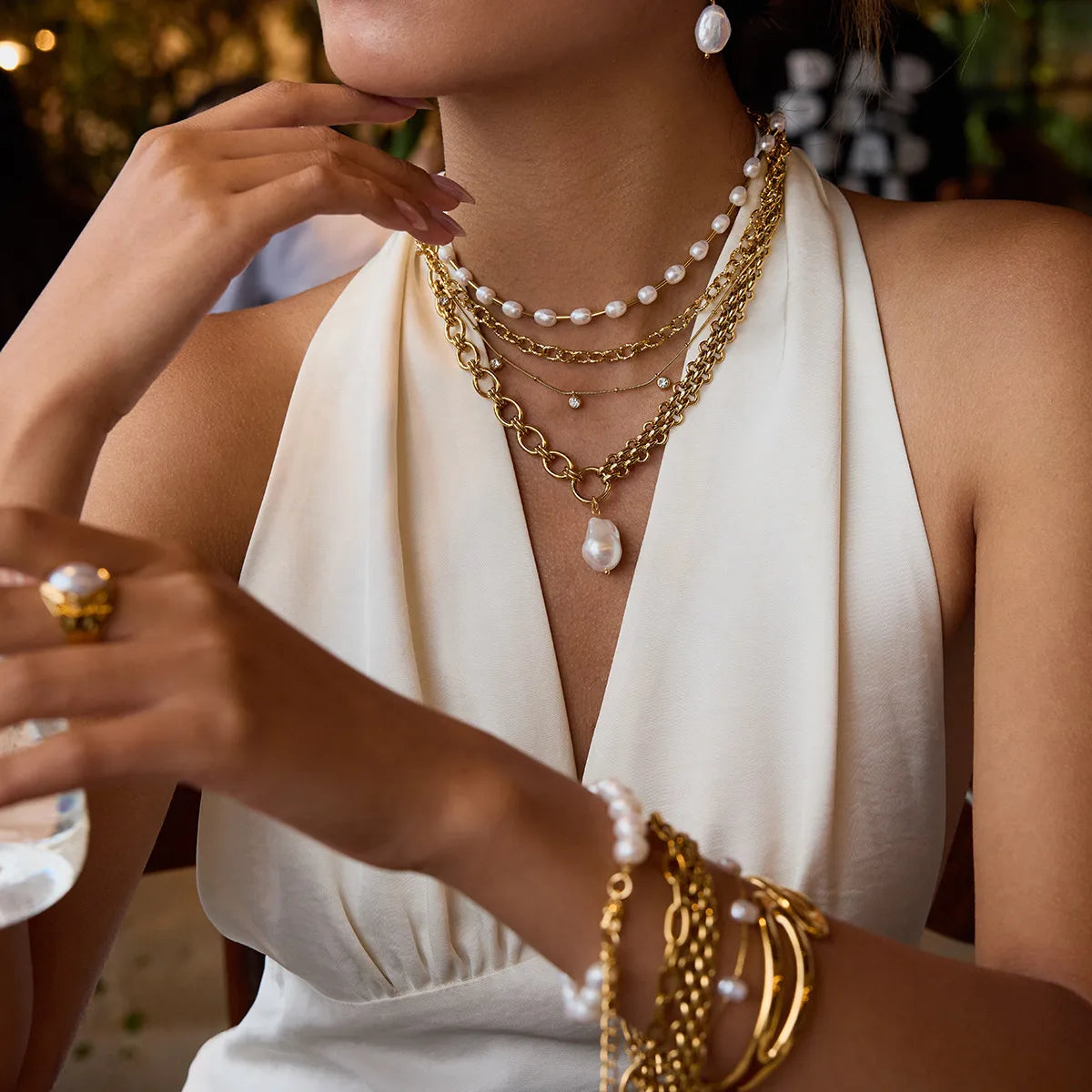 Kelly Pearl Necklace