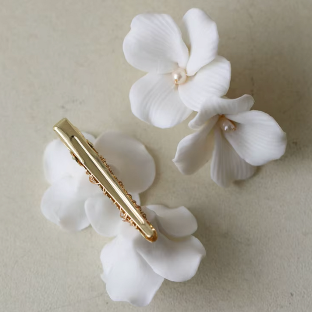 FIORE | CLAY FOUR STEM HAIR CLIP