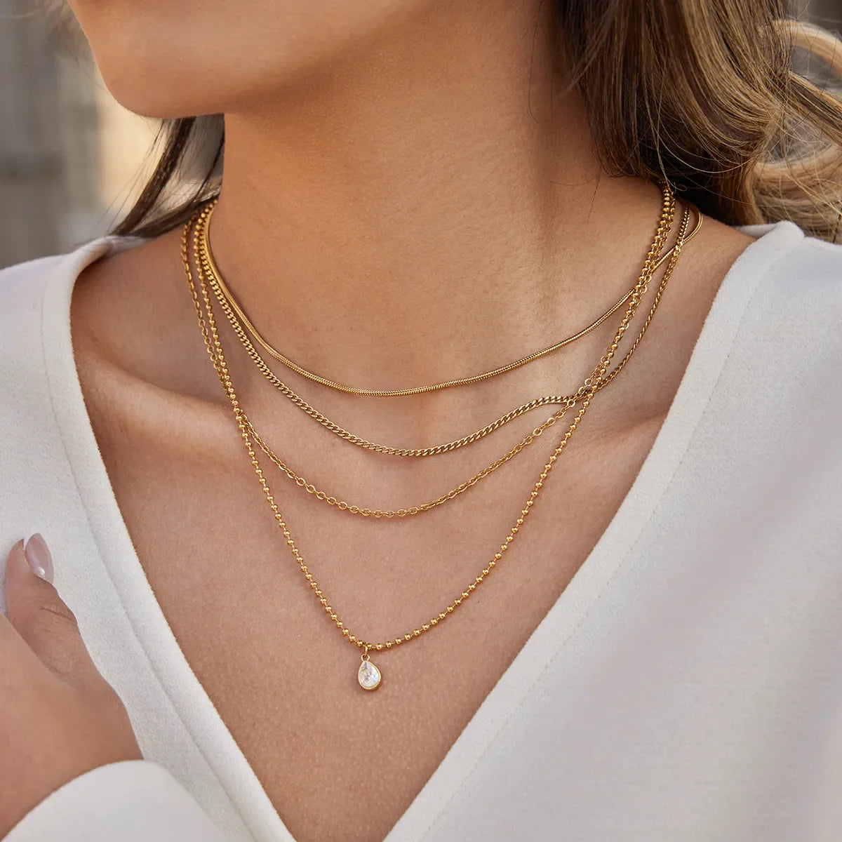 Solstice Layered Necklace
