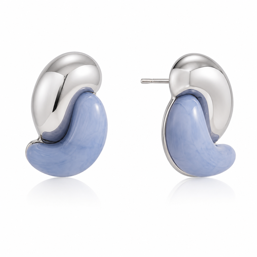 Keely Studs - Blue